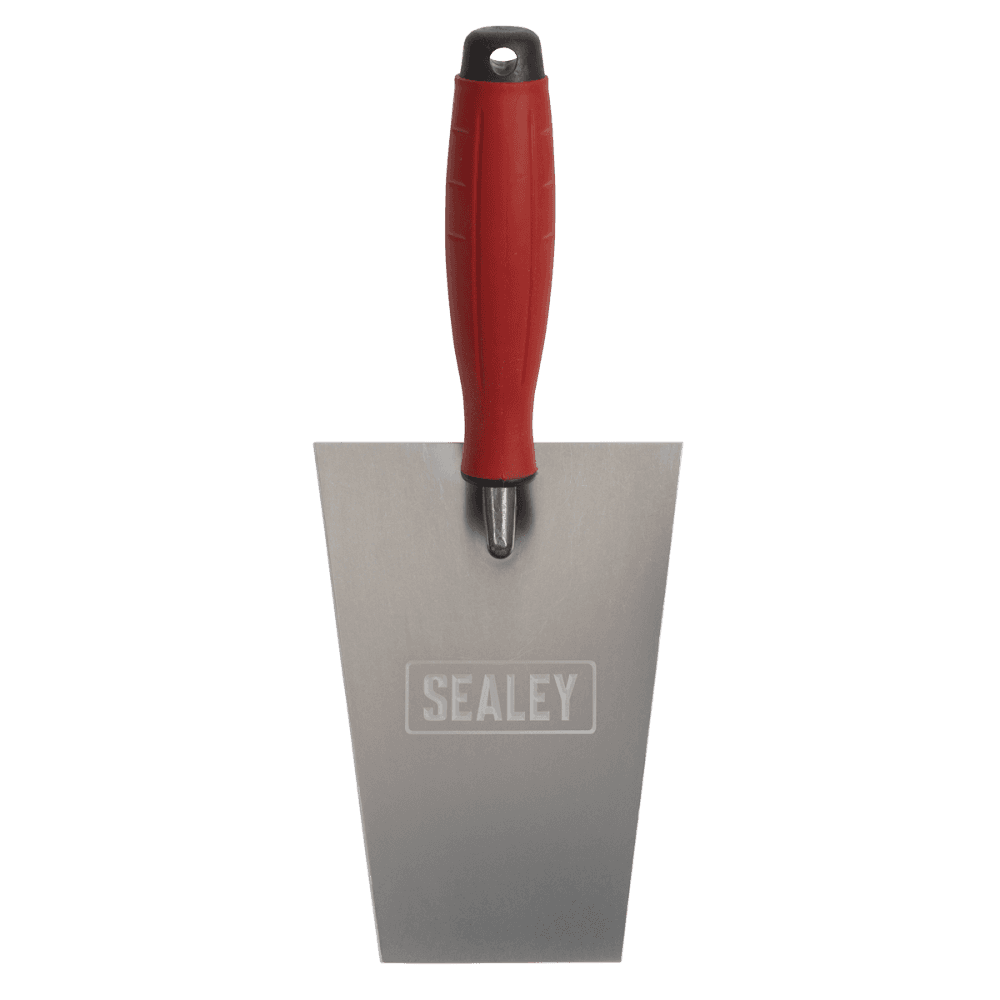 Stainless Steel Masonry Trowel with Rubber Handle 160mm Model No- T1203