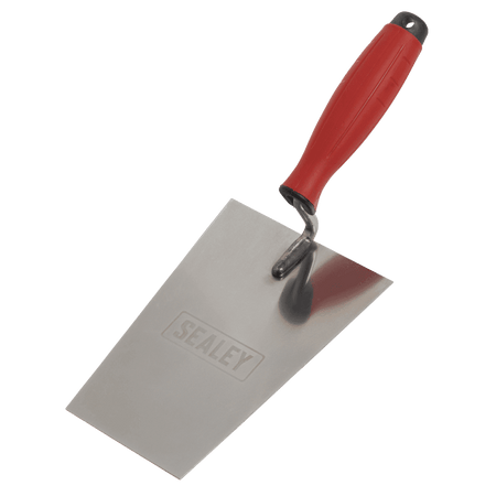 Stainless Steel Bucket Trowel with Rubber Handle 180mm Model No- T1204