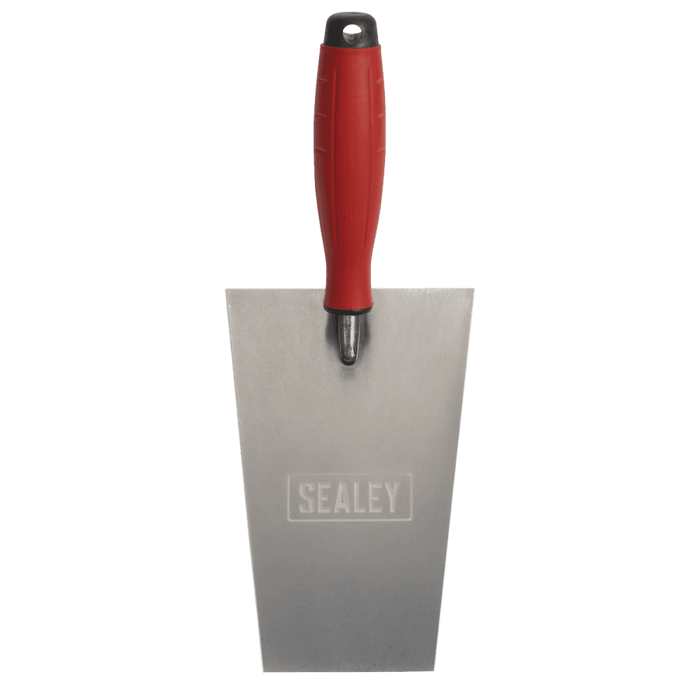 Stainless Steel Bucket Trowel with Rubber Handle 180mm Model No- T1204