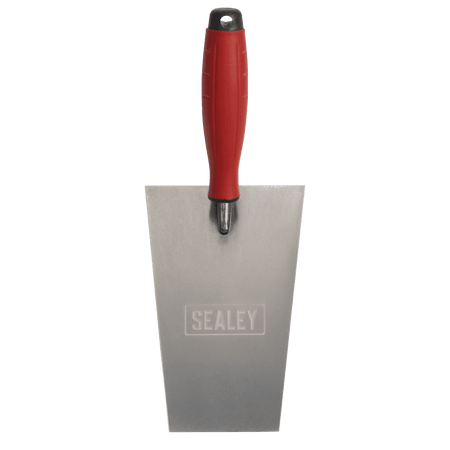 Stainless Steel Bucket Trowel with Rubber Handle 180mm Model No- T1204