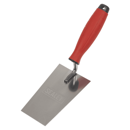 Stainless Steel Filler Trowel with Rubber Handle 140mm Model No- T1208