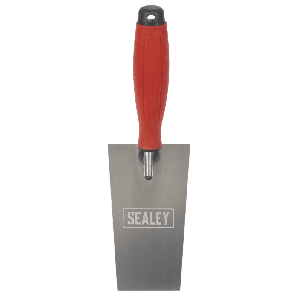 Stainless Steel Filler Trowel with Rubber Handle 140mm Model No- T1208