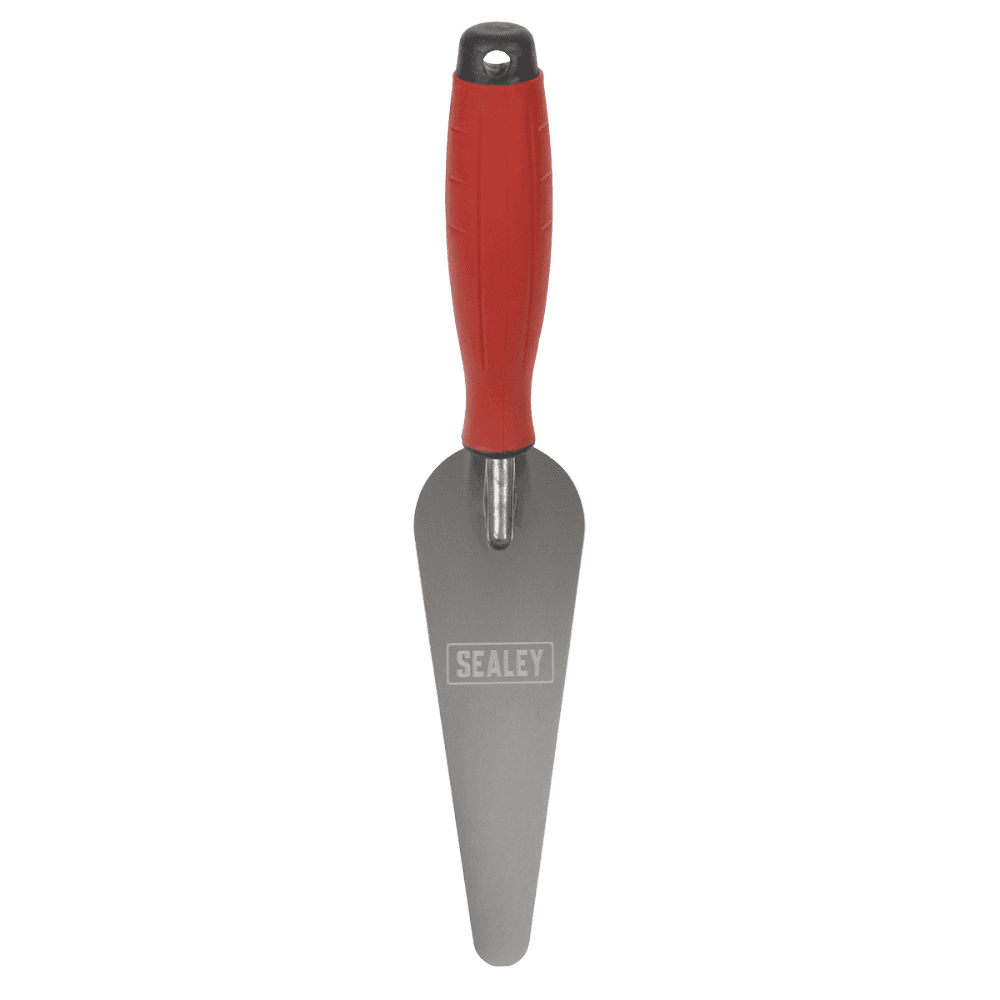 Stainless Steel Narrow Gauging Trowel with Rubber Handle 160mm Model No- T1225