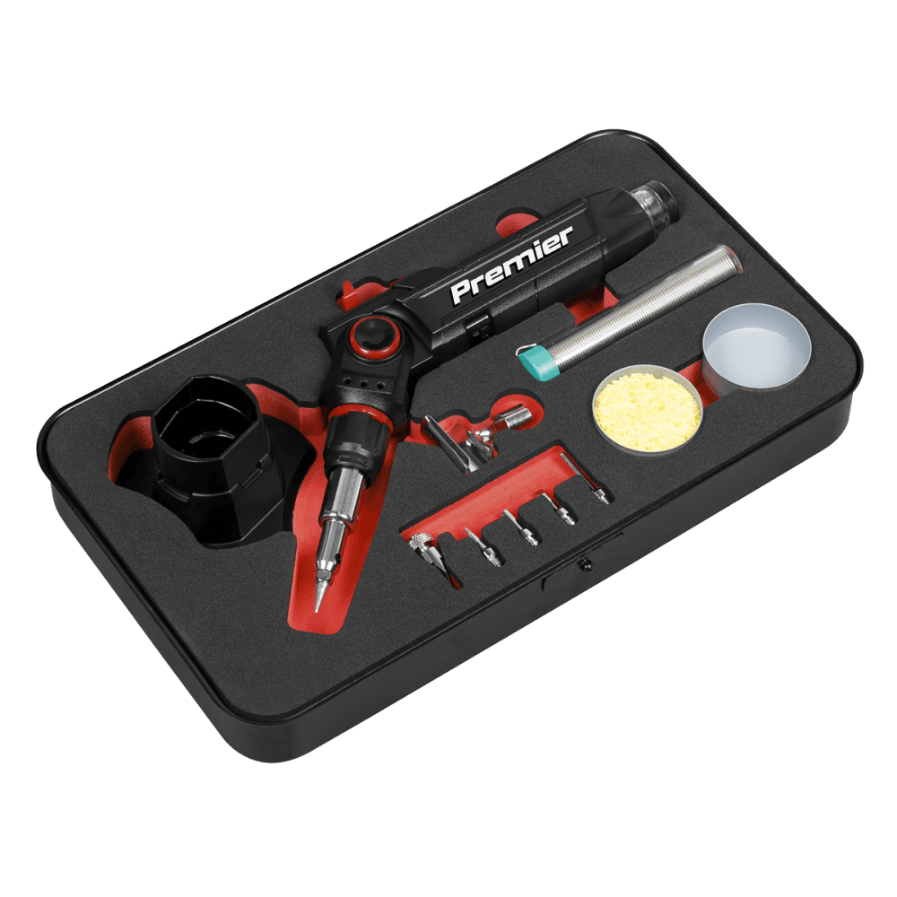 Premier 3-in-1 Butane Indexing Soldering Iron Kit Model No- AK2971