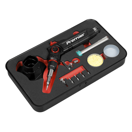 Premier 3-in-1 Butane Indexing Soldering Iron Kit Model No- AK2971