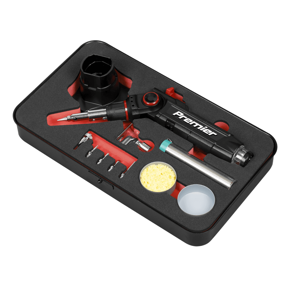 Premier 3-in-1 Butane Indexing Soldering Iron Kit Model No- AK2971