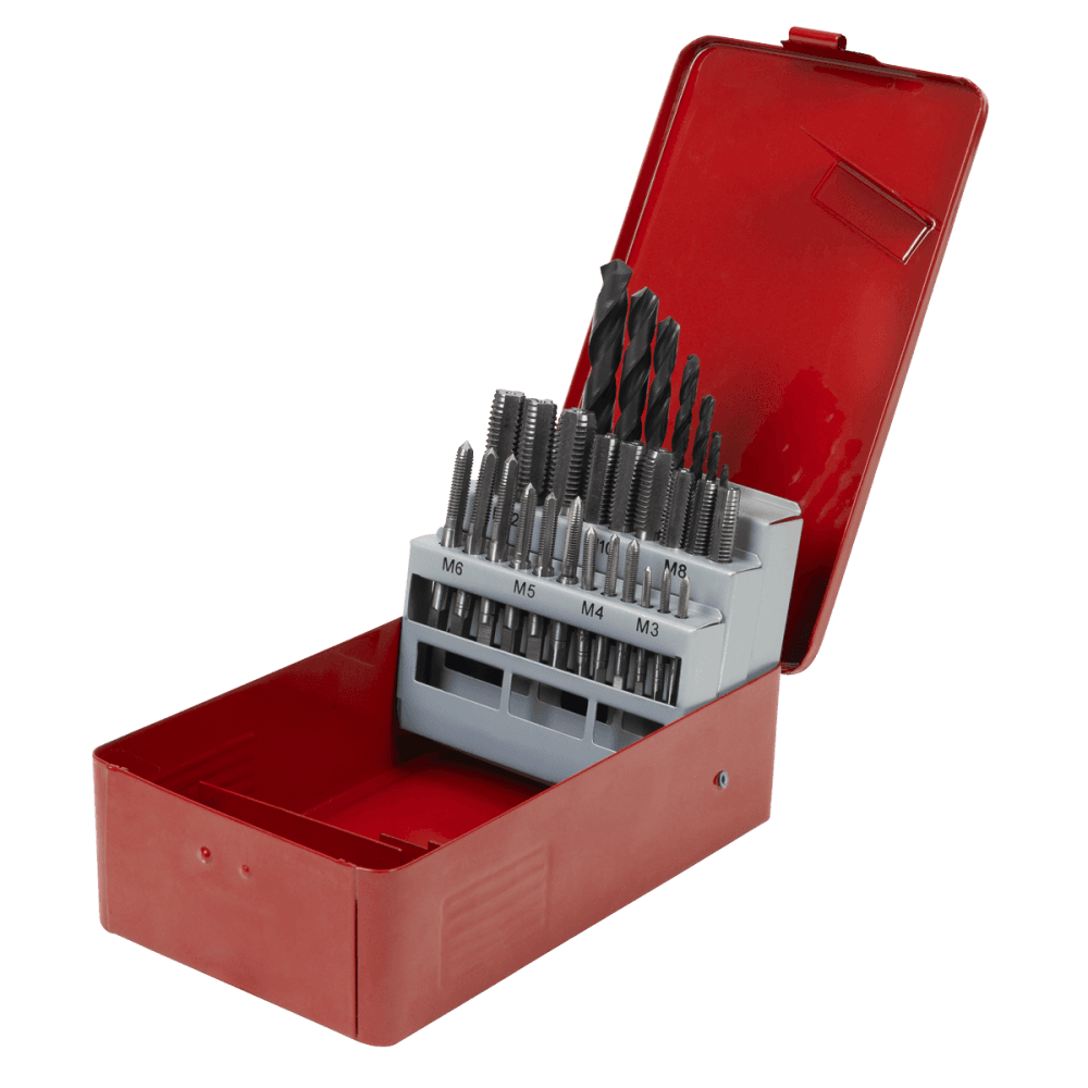 Metric Tap & Drill Bit Set 28pc Model No- AK3023