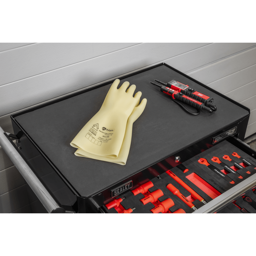 Insulated Tool Kit with 7 Drawer Rollcab 63pc Model No- TBTECOMBO2