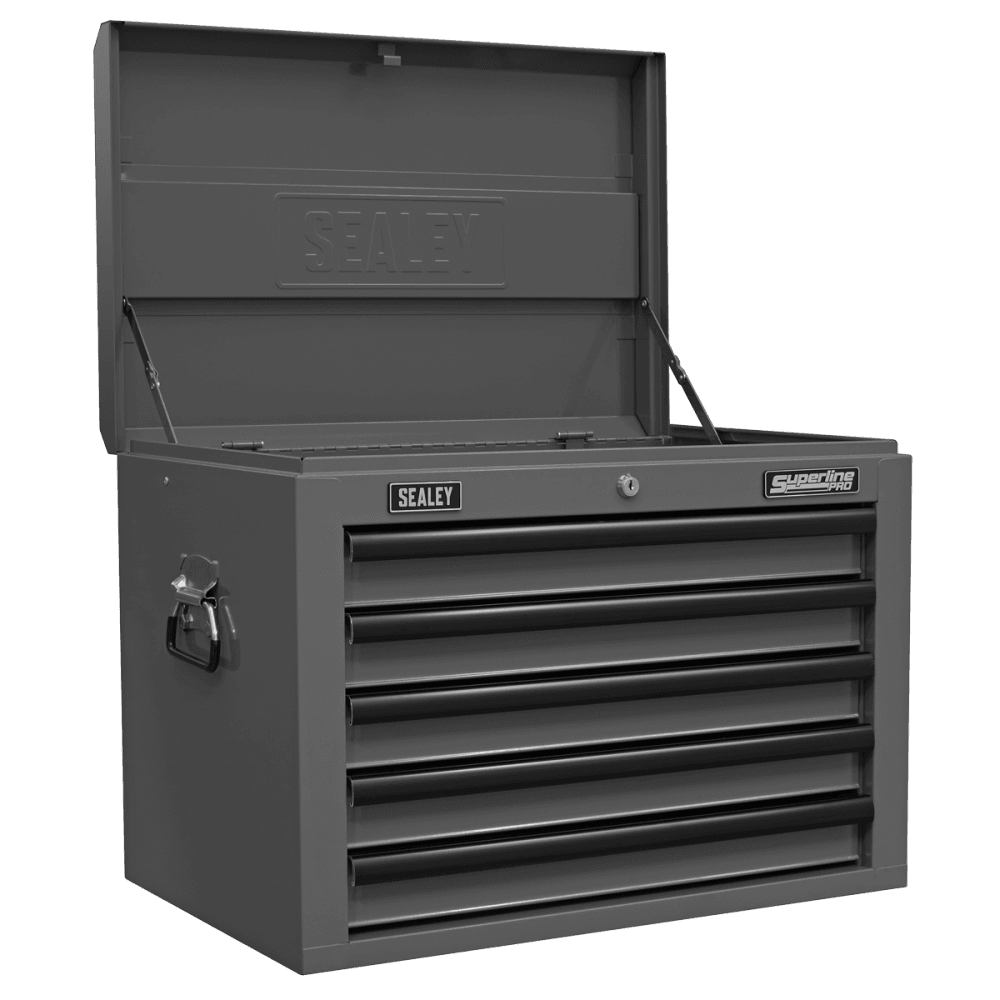 Superline PRO Tool Chest Combination 14 Drawer with 446pc Tool Kit - Grey Model No- TBTPCOMBO6