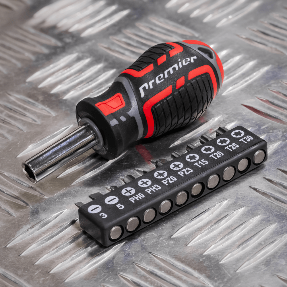 Premier GripMAX Stubby Screwdriver Set 17pc Model No- AK4371
