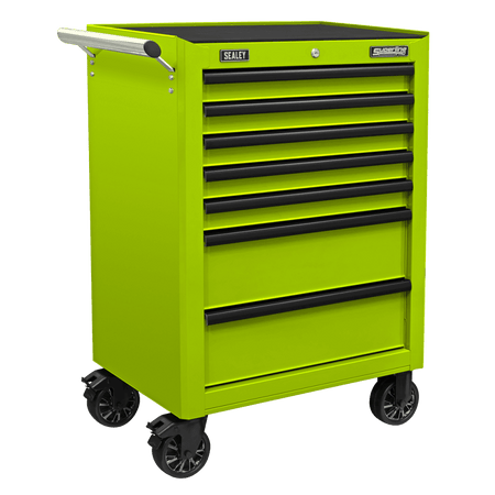 Superline PRO Tool Chest Combination 14 Drawer with 446pc Tool Kit - Green Model No- TBTPCOMBO7