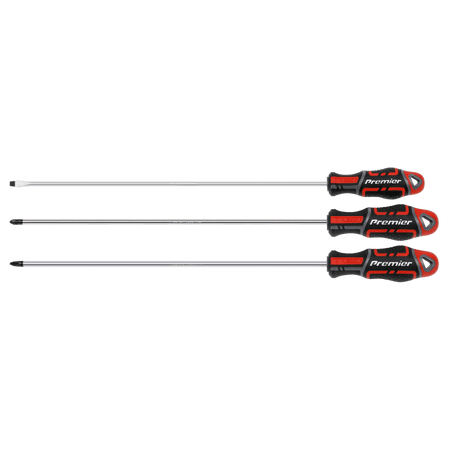 Premier GripMAX Extra-Long Screwdriver Set 3pc Model No- AK4372