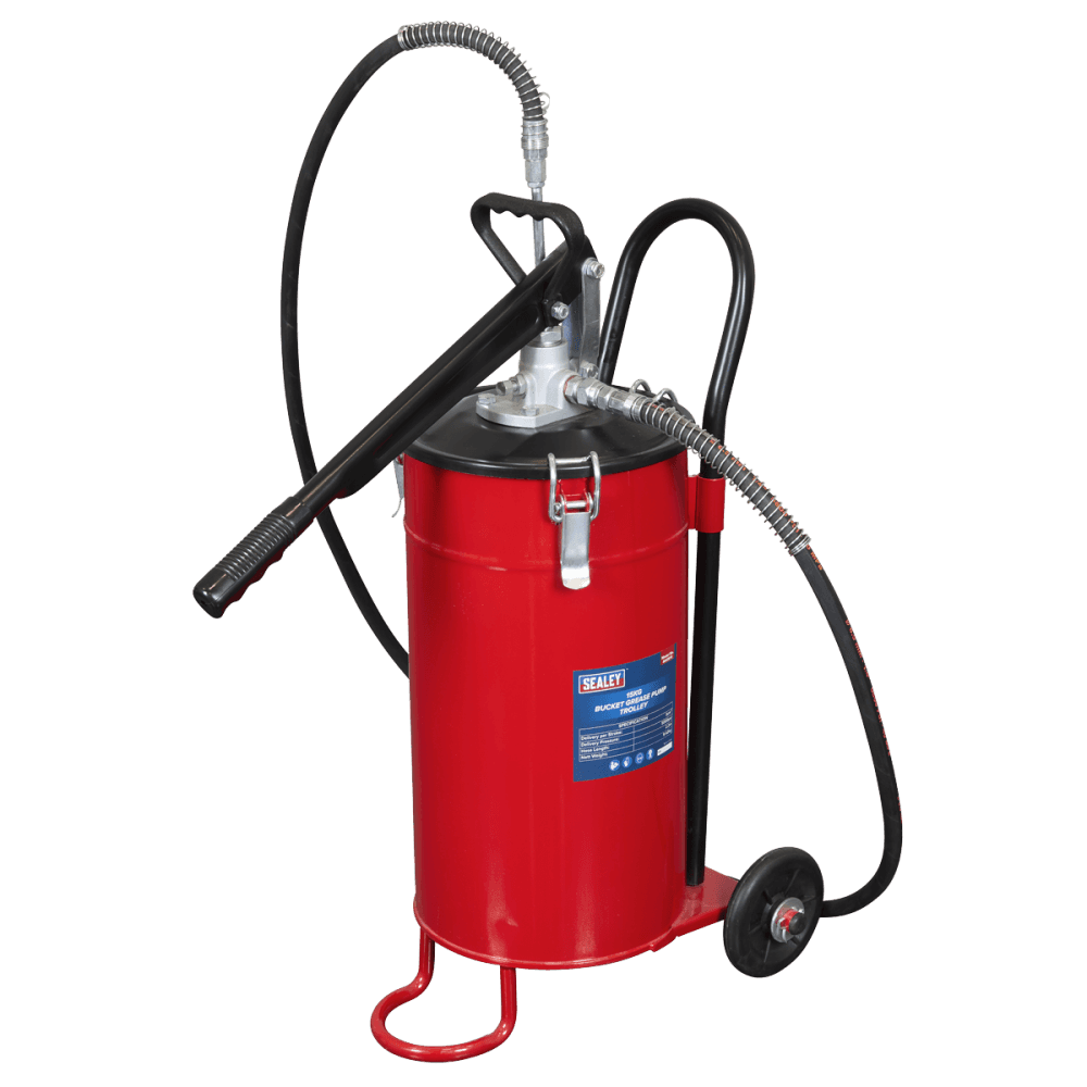 Bucket Grease Pump Trolley 15kg Model No- AK451X