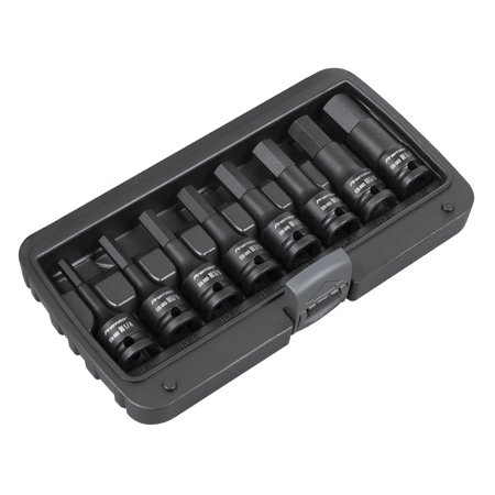 Premier Imperial Hex Impact Socket Bit Set 1/2"Sq Drive 8pc Model No- AK5600