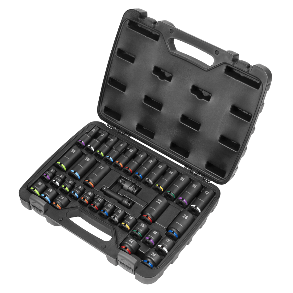 Premier Impact Socket Set 3/8"Sq Drive 36pc : Model No- AK5633M