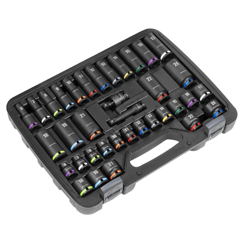 Premier Impact Socket Set 3/8"Sq Drive 36pc Model No- AK5633M