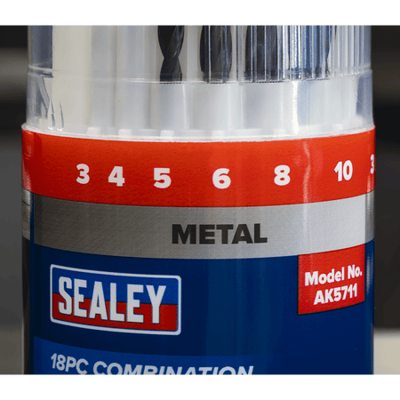 Combination Drill Bit Set 18pc Model No- AK5711