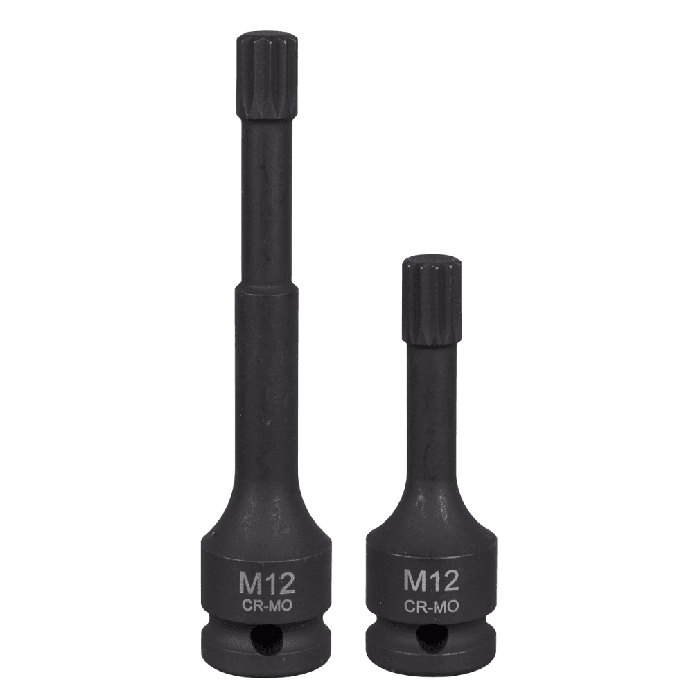 M12 Wheel Bearing Hub Spline Socket Bits for VAG 2pc Model No- VS0100
