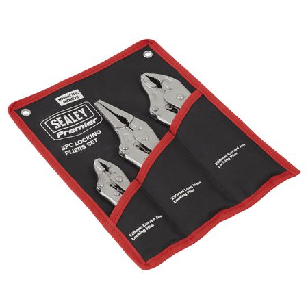 Premier Locking Pliers Set 3pc Model No- AK6876