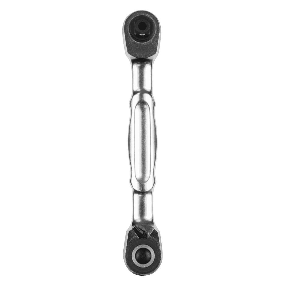 Micro Ratchet Bit Driver & Wrench 1/4"Sq & 1/4"Hex Drive Model No- AK6972