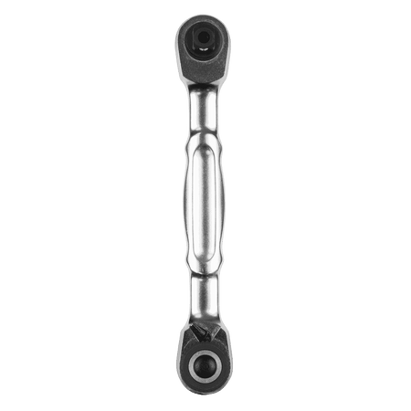 Micro Ratchet Bit Driver & Wrench 1/4"Sq & 1/4"Hex Drive Model No- AK6972