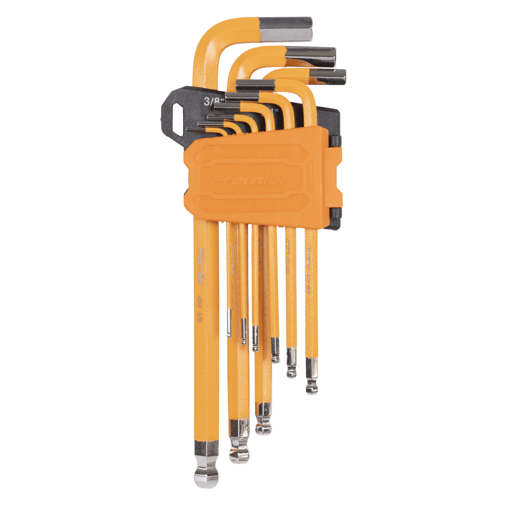 Premier Imperial Long Hex Key Set Ball-End 9pc Model No- AK71750