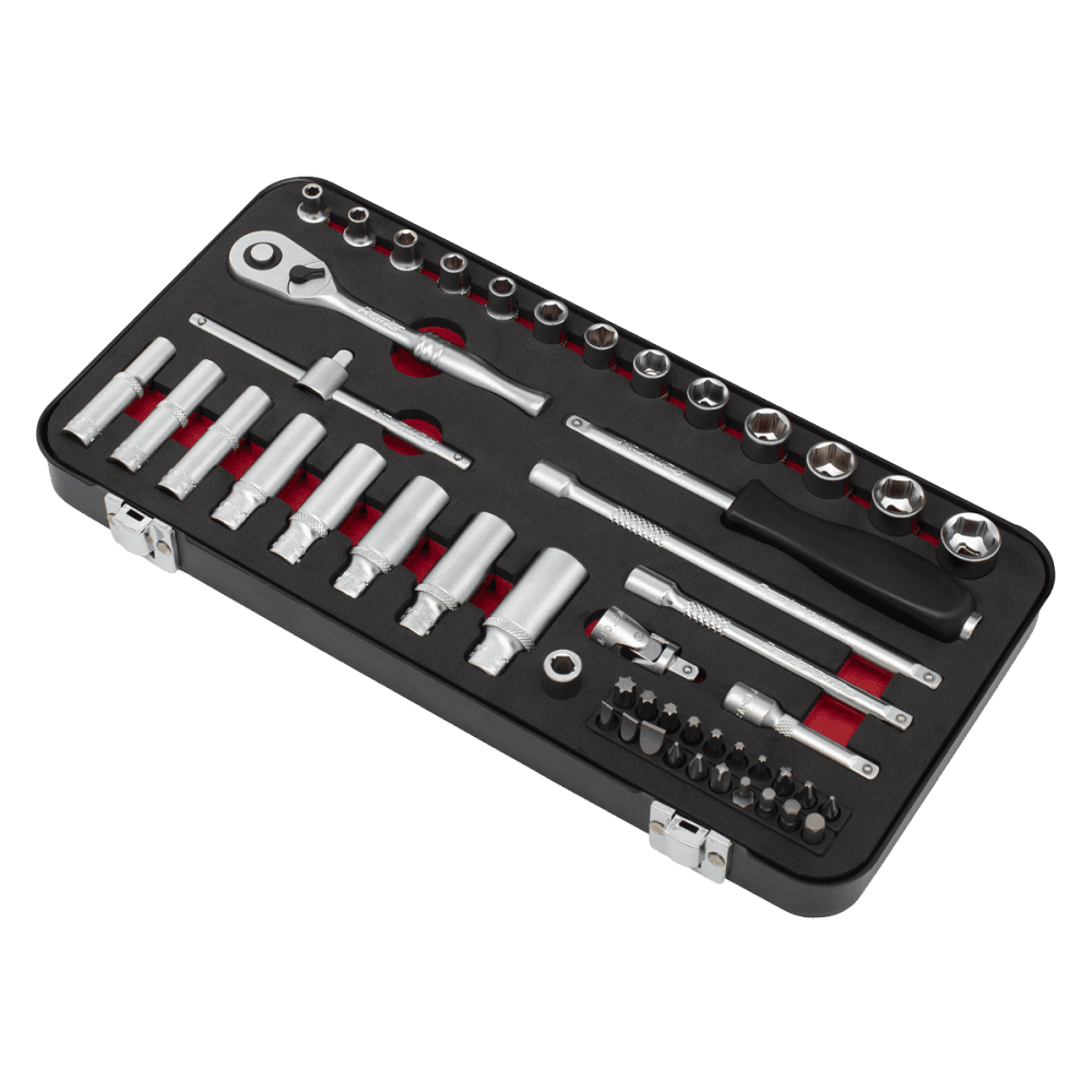 Premier Platinum Socket Set 1/4"Sq Drive 49pc Model No- AK7920