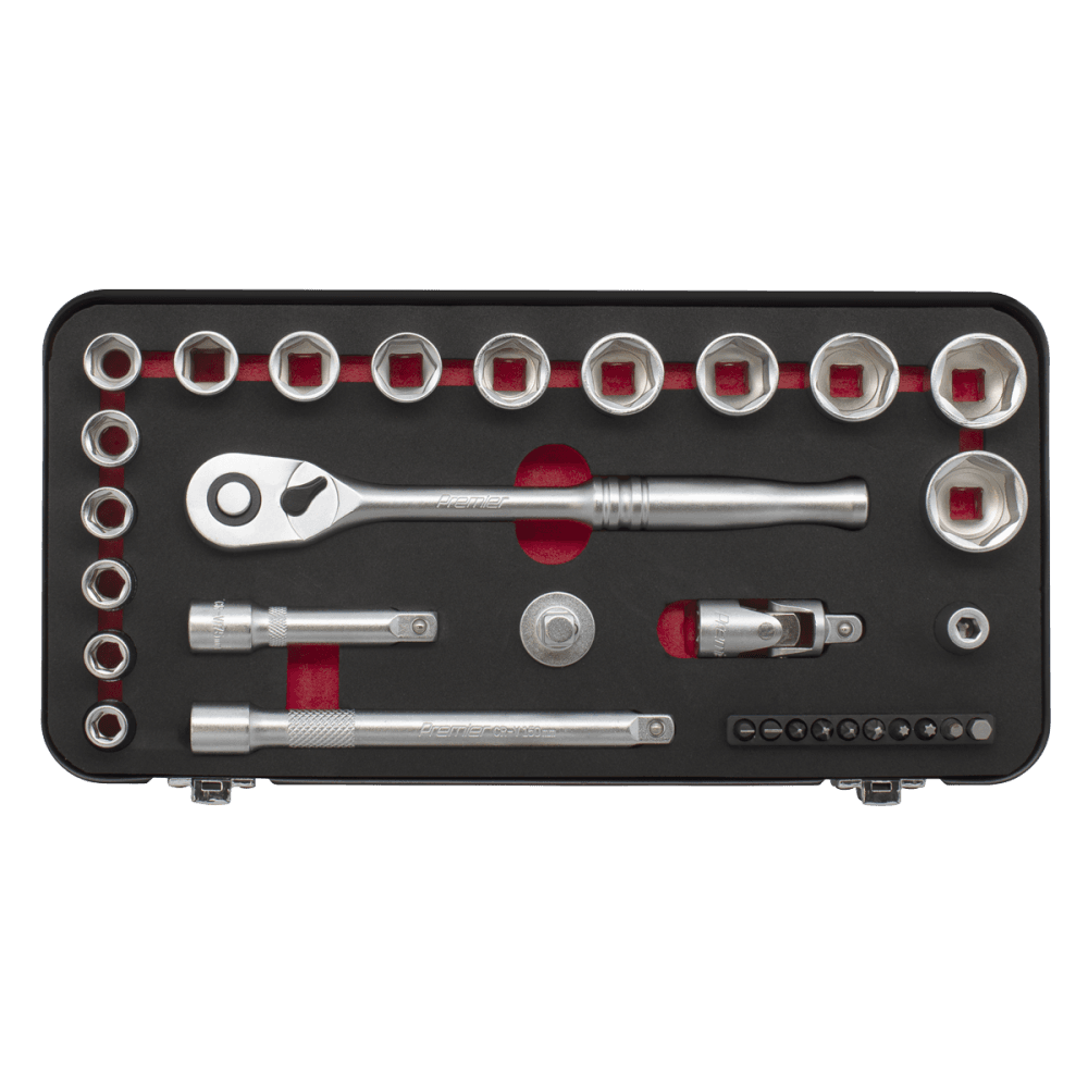 Premier Platinum Socket Set 3/8"Sq Drive 31pc Model No- AK7921