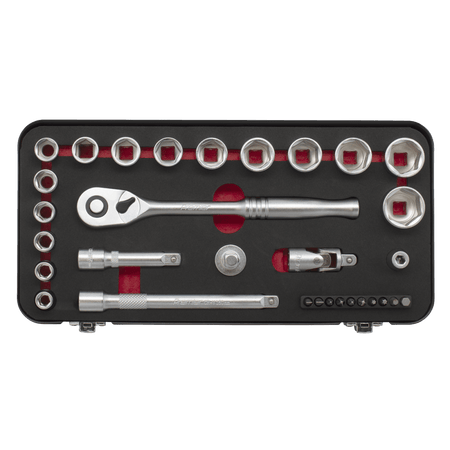 Premier Platinum Socket Set 3/8"Sq Drive 31pc Model No- AK7921