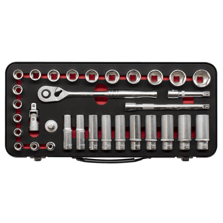 Premier Platinum Socket Set 3/8"Sq Drive 32pc : Model No- AK7922