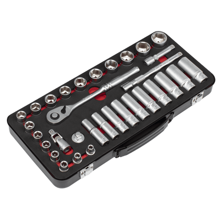 Premier Platinum Socket Set 3/8"Sq Drive 32pc : Model No- AK7922