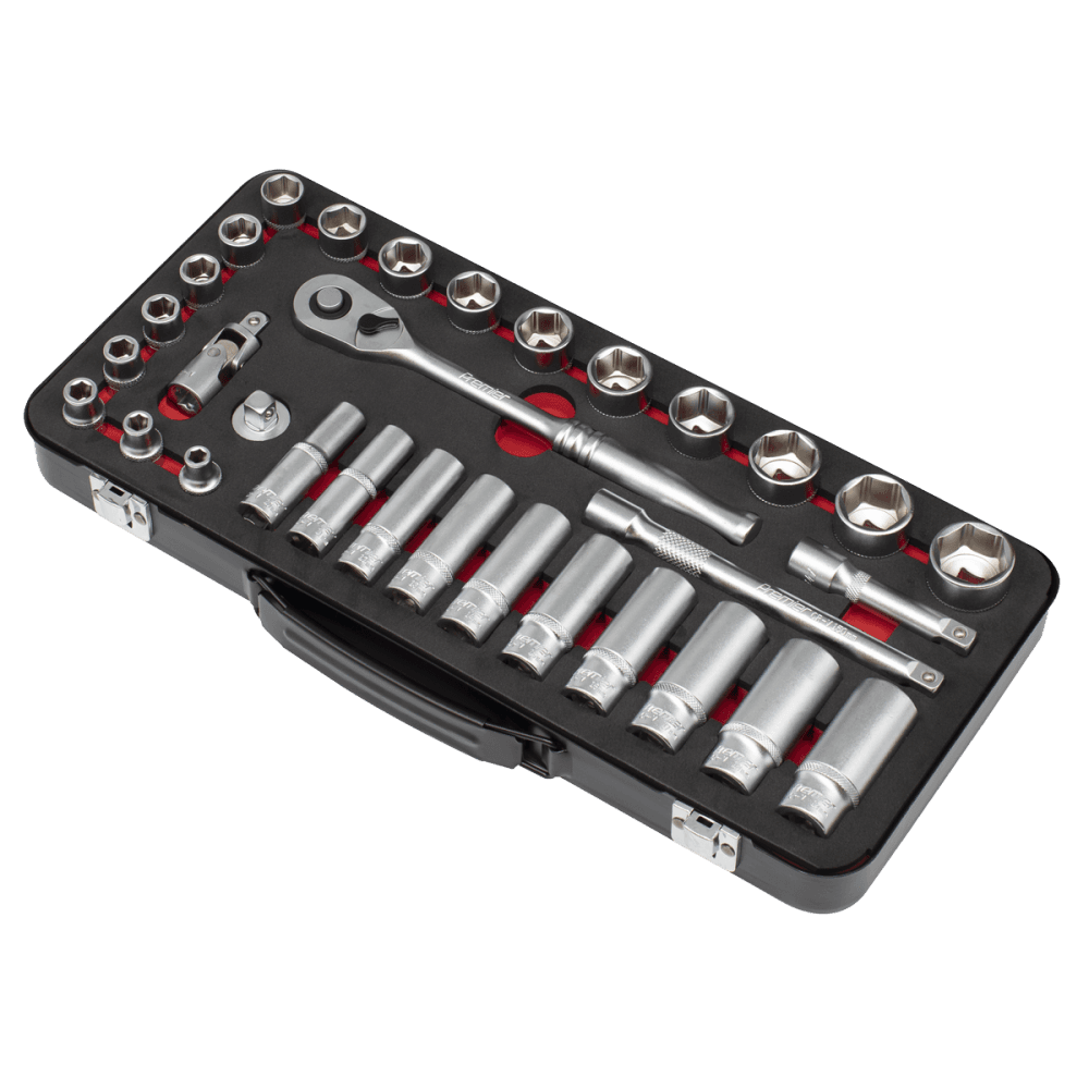 Premier Platinum Socket Set 3/8"Sq Drive 32pc : Model No- AK7922
