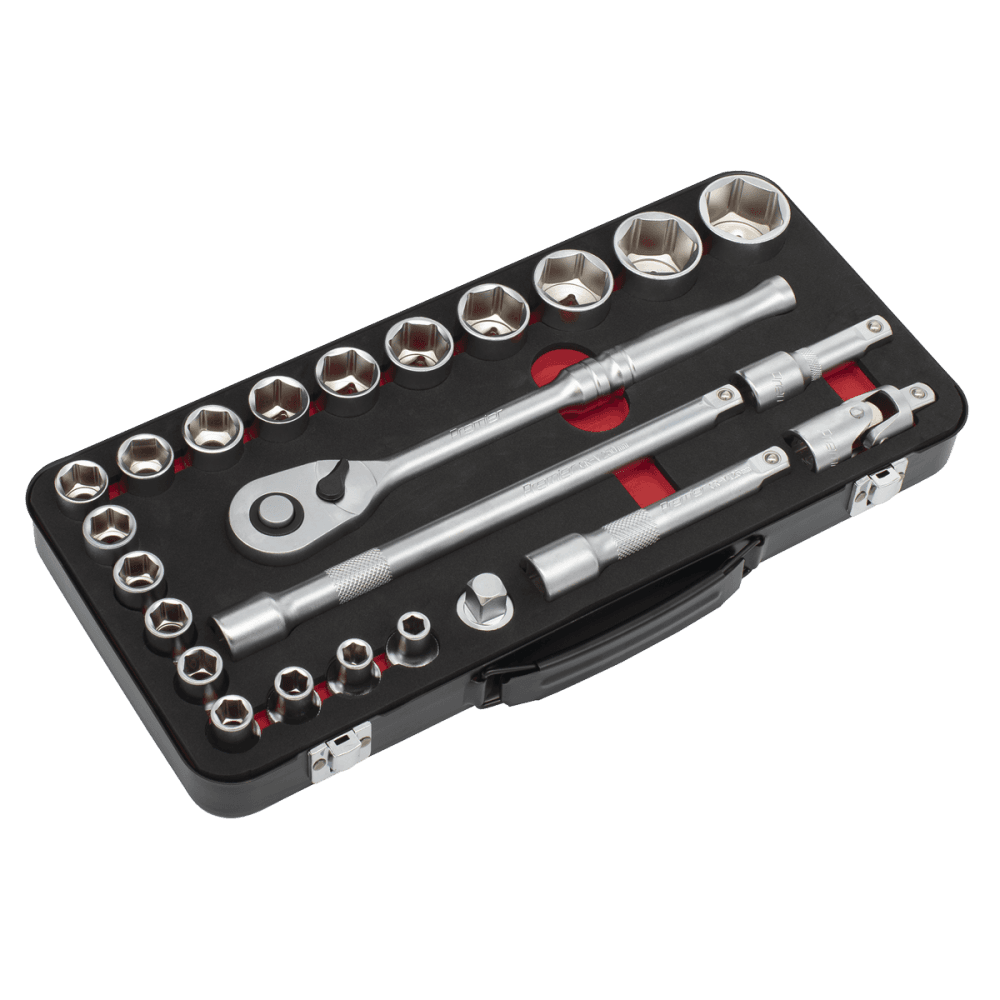 Premier Platinum Socket Set 1/2"Sq Drive 24pc Model No- AK7924