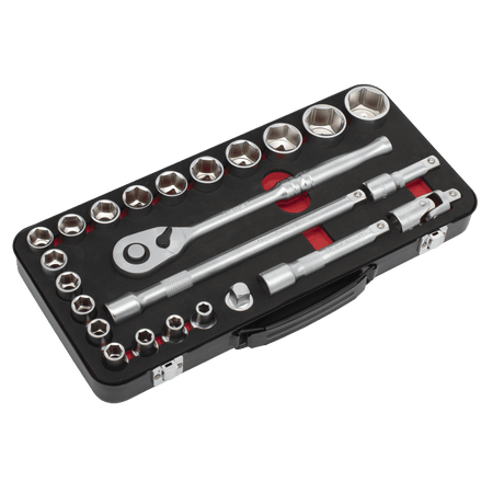 Premier Platinum Socket Set 1/2"Sq Drive 24pc Model No- AK7924