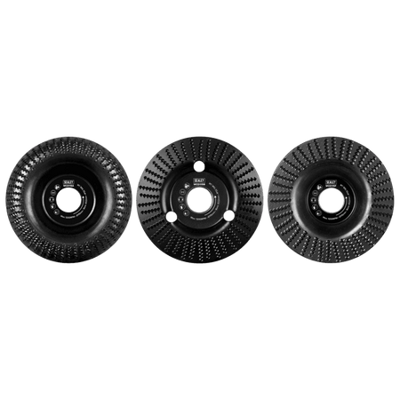 115mm Wood Carving Disc 22mm Bore - Pack of 3 Model No- WCD1153