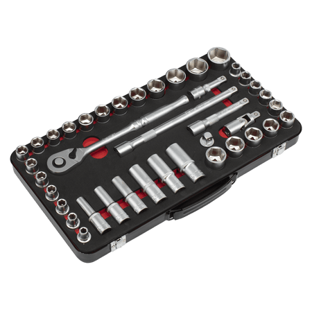Premier Platinum Metric/Imperial Socket Set 1/2"Sq Drive 40pc : Model No- AK7925