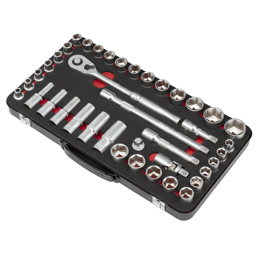 Premier Platinum Metric/Imperial Socket Set 1/2"Sq Drive 40pc : Model No- AK7925