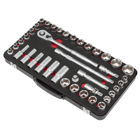 Premier Platinum Metric/Imperial Socket Set 1/2"Sq Drive 40pc : Model No- AK7925
