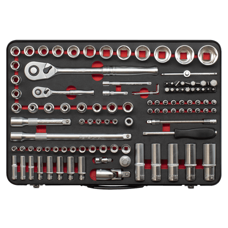 Premier Platinum Socket Set 1/4" & 1/2"Sq Drive 108pc : Model No- AK7926