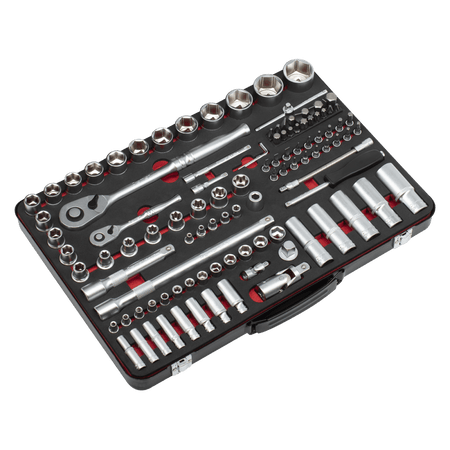 Premier Platinum Socket Set 1/4" & 1/2"Sq Drive 108pc : Model No- AK7926