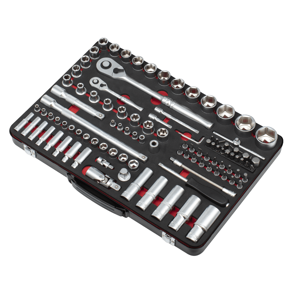 Premier Platinum Socket Set 1/4" & 1/2"Sq Drive 108pc : Model No- AK7926