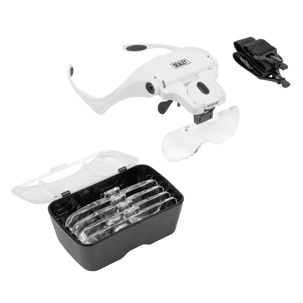 LED Magnifier Spectacles with Headband Model No- WL101D