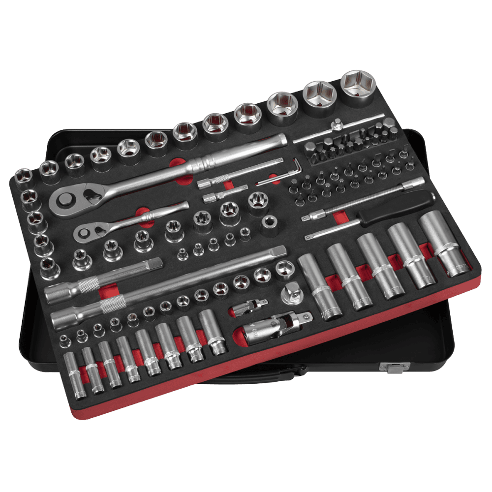 Premier Platinum Socket Set 1/4" & 1/2"Sq Drive 108pc : Model No- AK7926