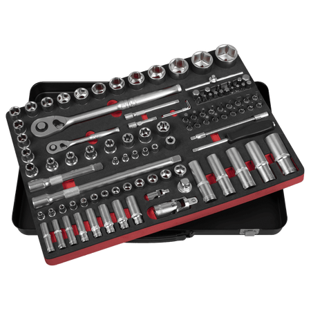 Premier Platinum Socket Set 1/4" & 1/2"Sq Drive 108pc : Model No- AK7926