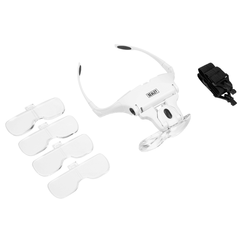 LED Magnifier Spectacles with Headband Model No- WL101D