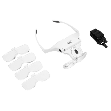 LED Magnifier Spectacles with Headband Model No- WL101D