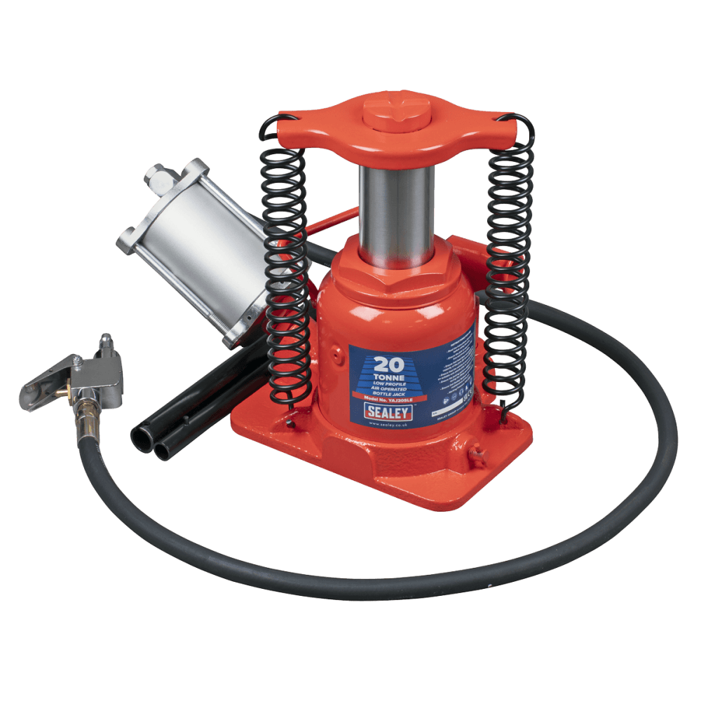 Low Profile Air Operated Hydraulic Bottle Jack 20 Tonne Model No- YAJ20SLE