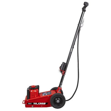Air Operated Single Stage Trolley Jack 35 Tonne : Model No- YAJ35B