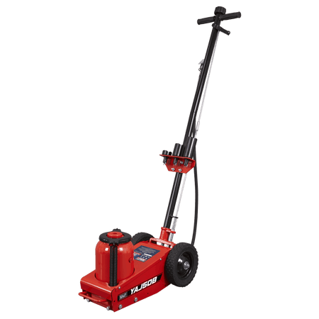 Air Operated Single Stage Trolley Jack 50 Tonne : Model No- YAJ50B