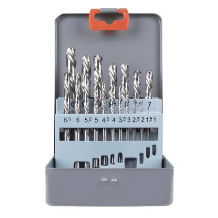 Left-Hand Spiral Drill Bit Set 19pc Model No- AK8190